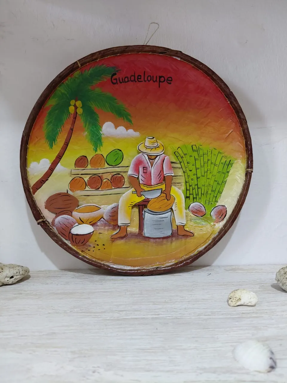Tableau Mural Guadeloupe (Grand)