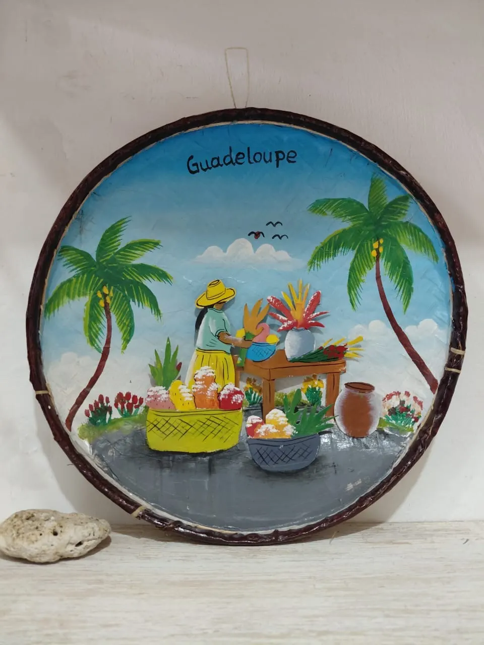 Tableau Mural Guadeloupe (Grand)
